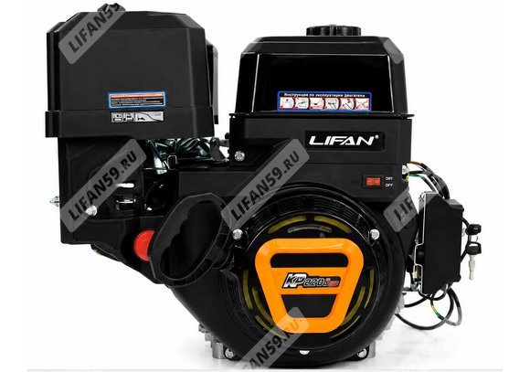 Двигатель Lifan KP520E-U 18A (реверс редуктор)